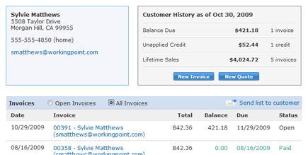 Build Customer Base and Invoice History