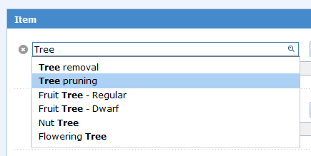 Invoice for Products and Services