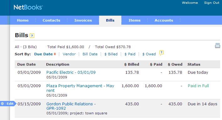 bills_list The Bills List