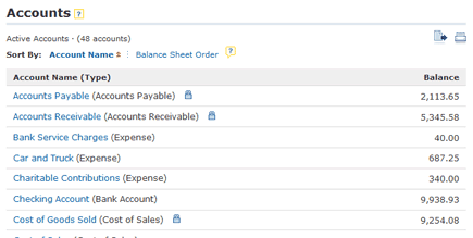 Categorize Business Transactions