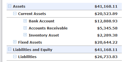 Balance Sheet