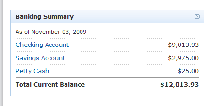Monitor Bank Account Balances