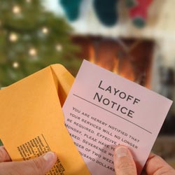 Holiday Layoff Notice